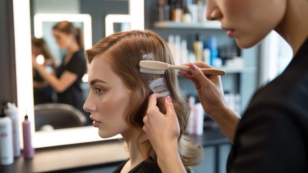 Der einfache Trick, mit dem Stylisten fliegende Haare mit minimalem Produkt bändigen können